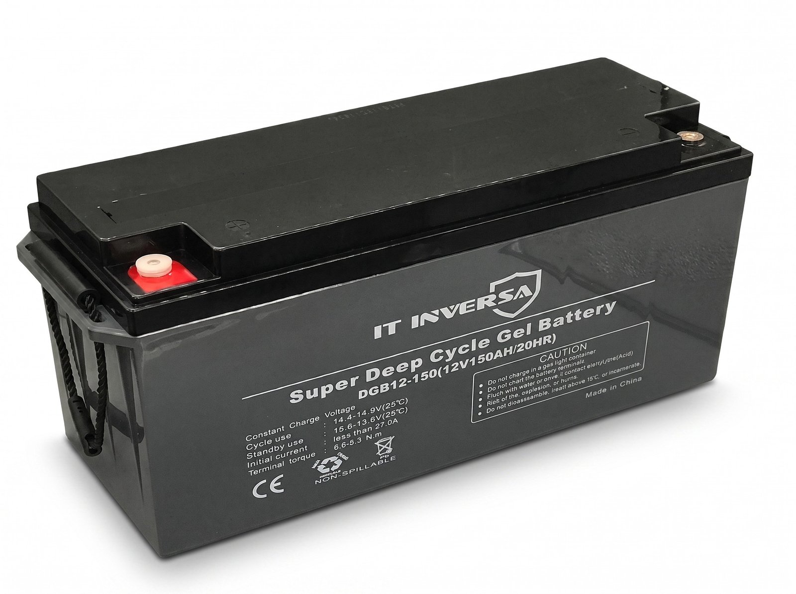 Bateria IT GEL Ciclo Profundo 12V-150AH 2400Ciclos