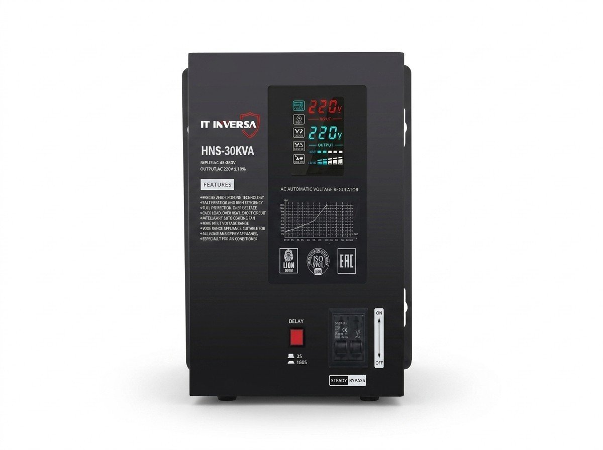 Estabilizador de Voltaje Automático Ultra-Wide input Range 220V-30KVA