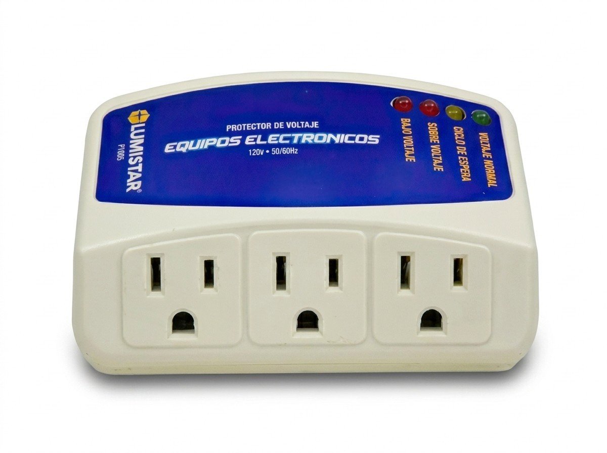 Protector de Voltaje Lumistar para Equipo Electronico 110V
