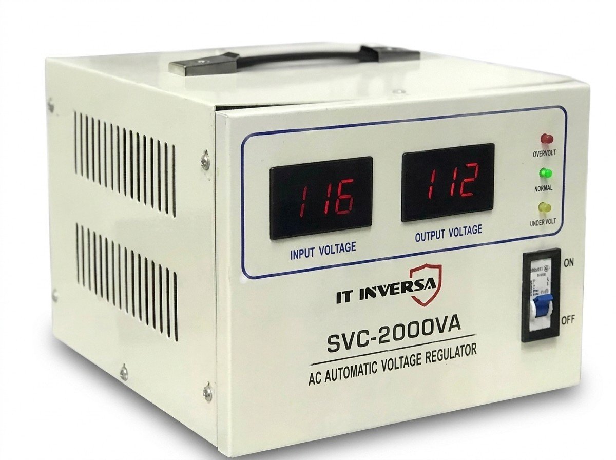 Estabilizador de Voltaje Automático 110V-2KVA Rango