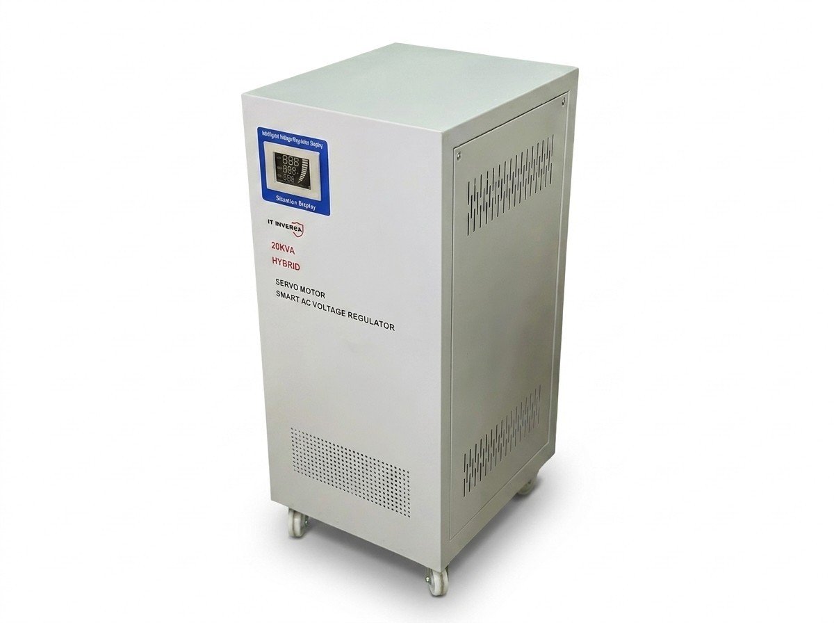 Estabilizador de Voltaje Automático 110V-20KVA Rango