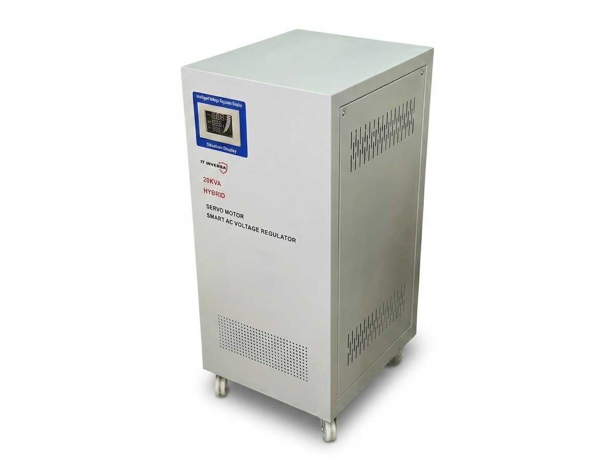 Estabilizador de Voltaje Automático 220V+110V-20KVA Rango