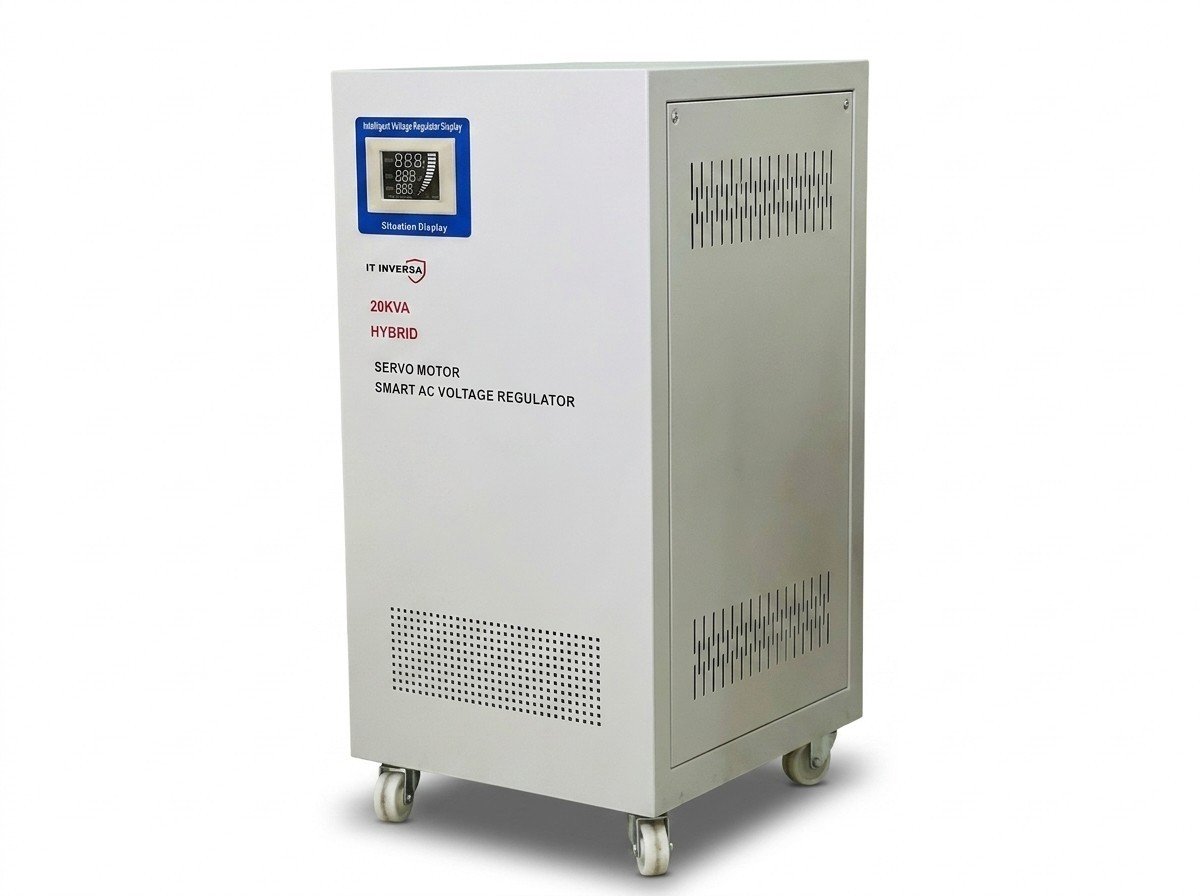 Estabilizador de Voltaje Automático 220V+110V-30KVA Rango