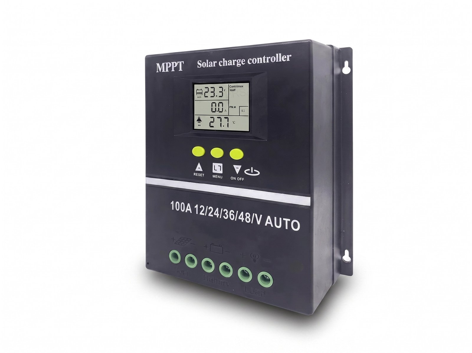 Controlador Solar MPPT 60A AutoLoad 12/24/36/48V PV max 100V